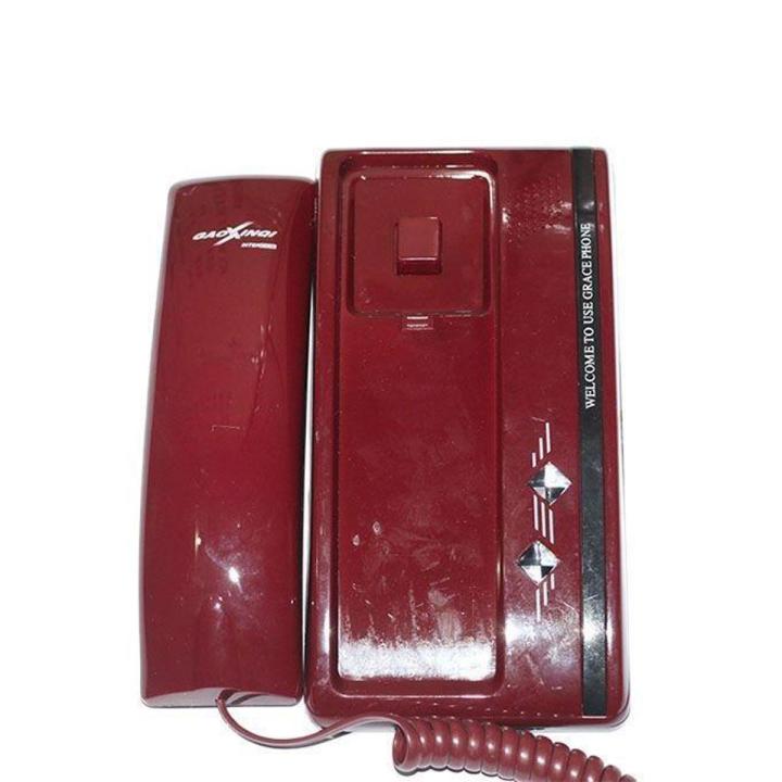 Intercom Telephone Gaoxinqi HA39928P-T Maroon