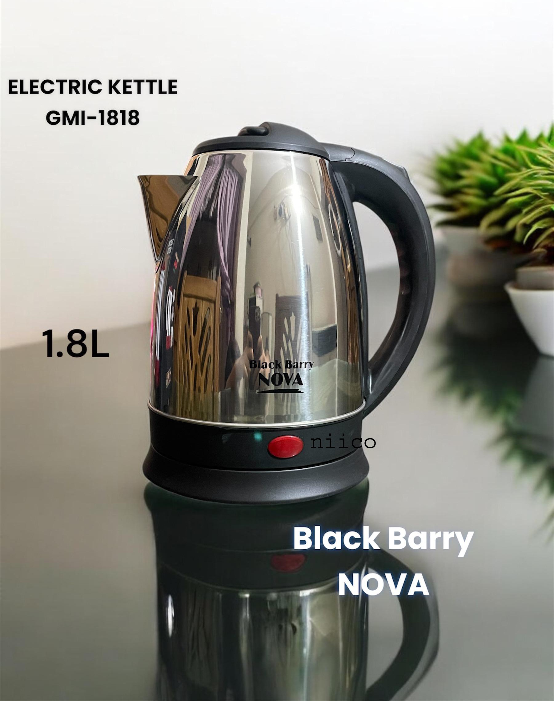 Nova Heavy Duty Durable Electric Kettle = 1.8 Liter (1 Years Warranty)