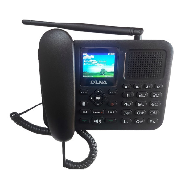 DLNA ZT9000 Dual Sim Land Phone With Color Display FM Radio