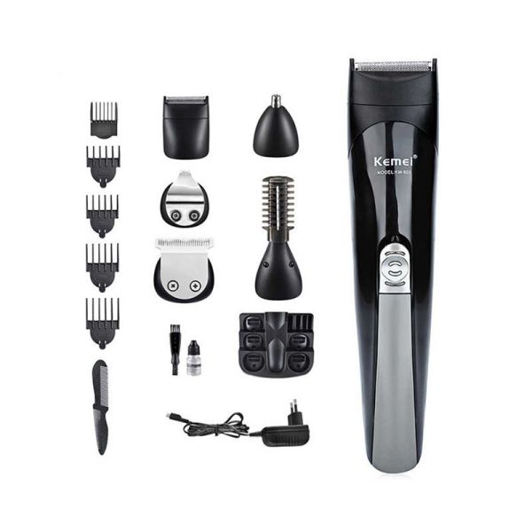 kemei super grooming kit km 600 trimmer