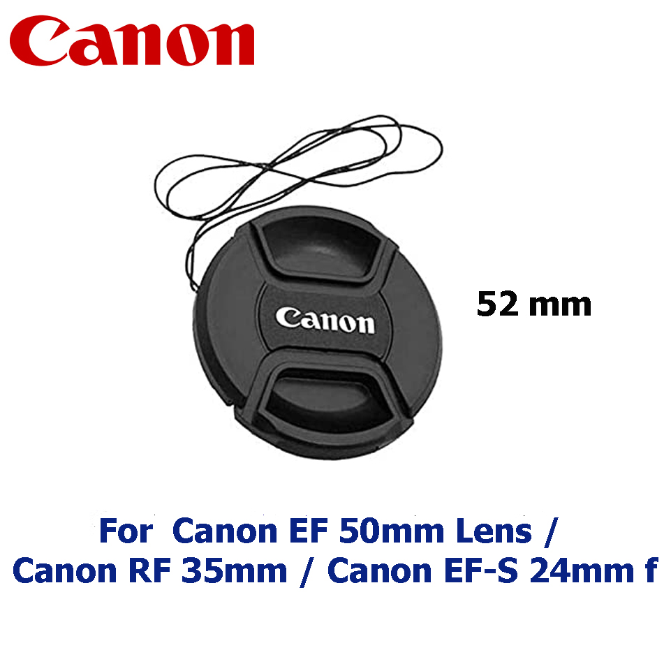 Canon 52mm lens cap for canon 50mm is & Yn 50mm lens