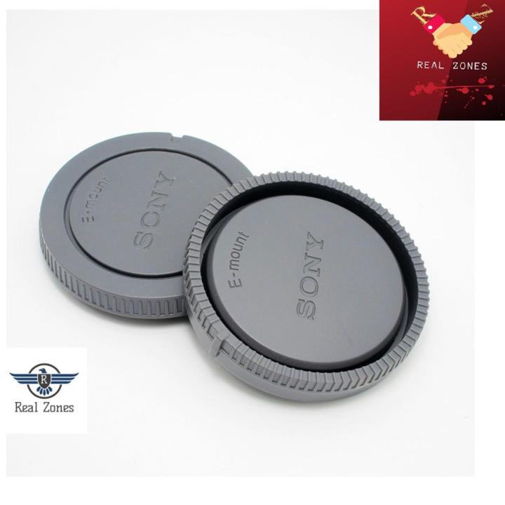 Front Body Cap Rear Lens Cap For Sony Dslr Camera