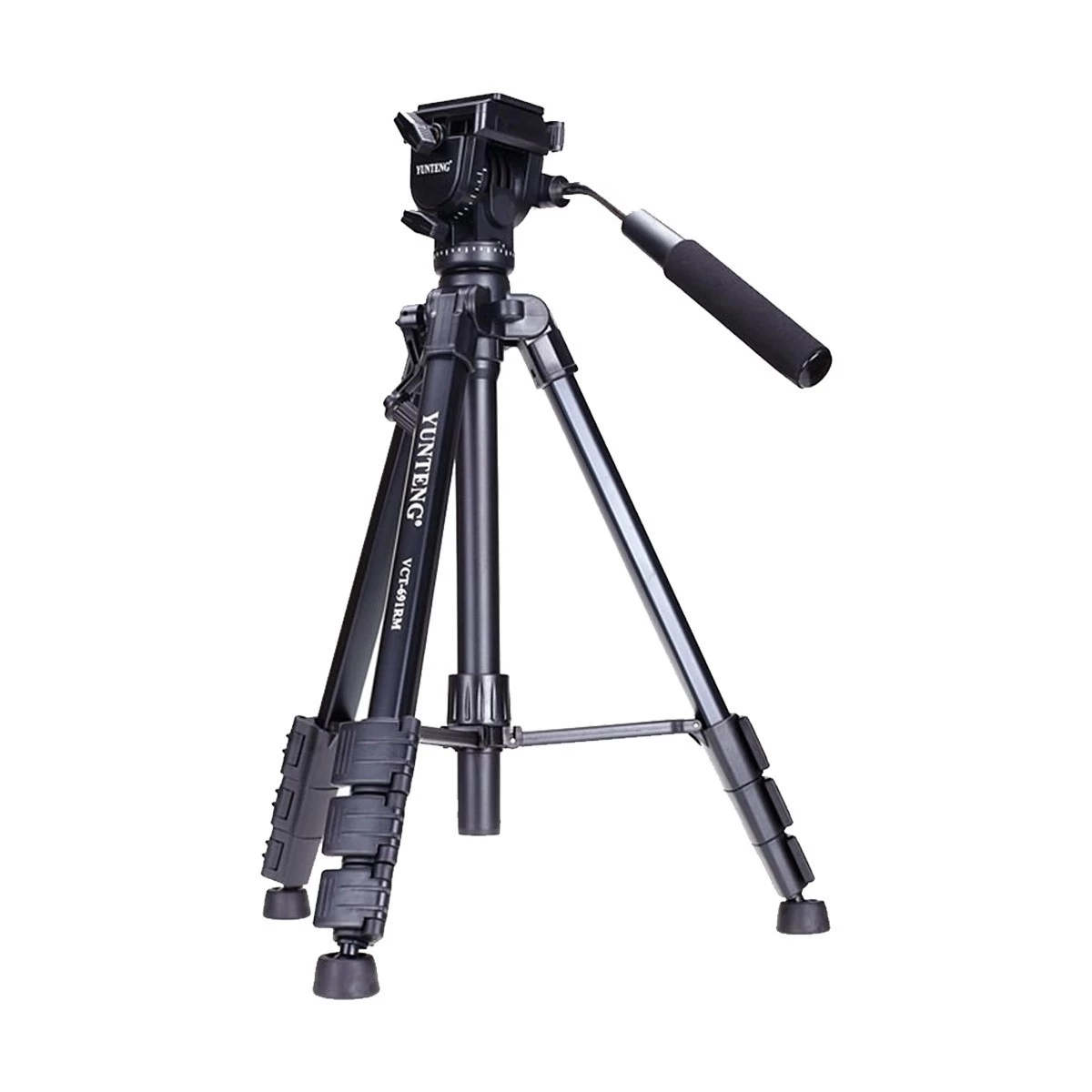 Original YUNTENG VCT-691 Best Video Camera Tripod for Smartphone, DSLR and Mirrorless Cameras at Affordable Price