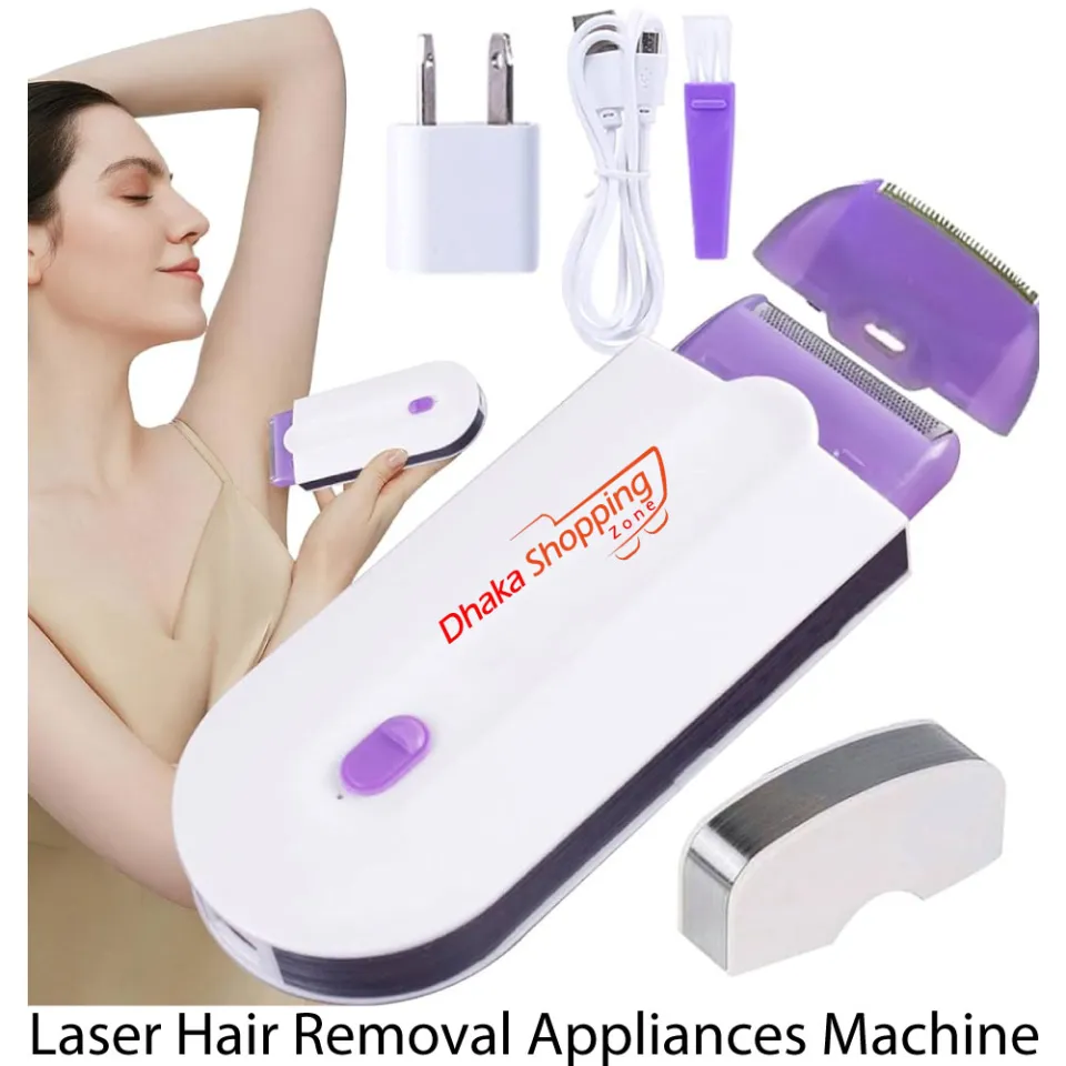 Rechargeable Laser Hair Removal Appliances Machine / Smooth Skin Painless Hair Eraser-Sealtup-2024