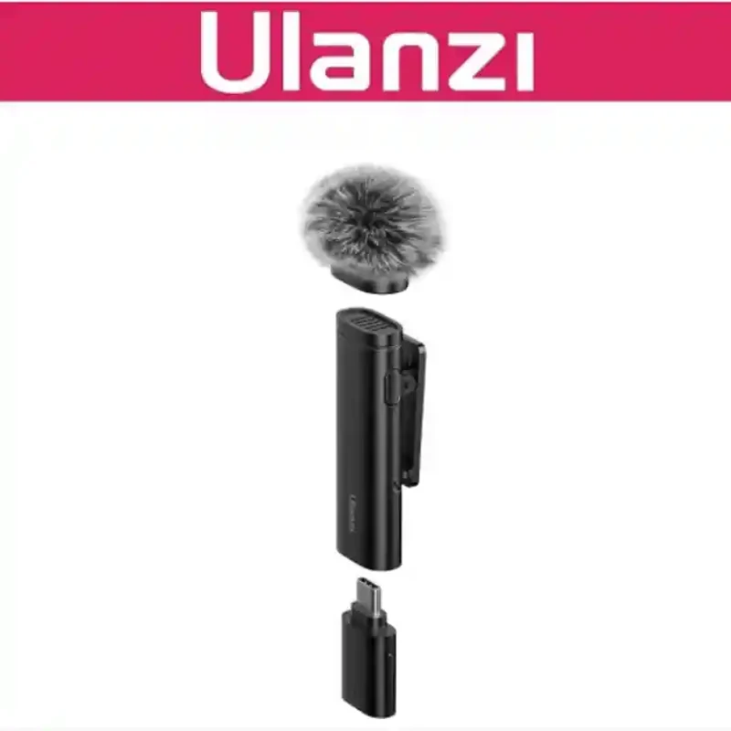 ULANZI WM-10 Wireless Lavalier Microphone for Smartphones