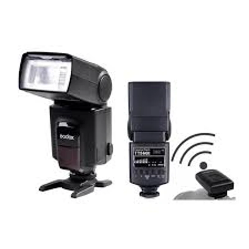 Godox TT520 II Camera Flash-Black with Wireless Triggers Delivering Crisp, Clear, Vivid Images and 3 Flash Modes