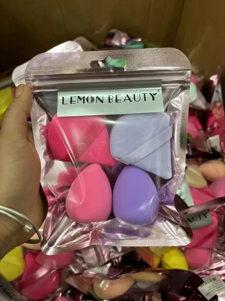 4pcs Beauty Makeup Facial Sponge Blender