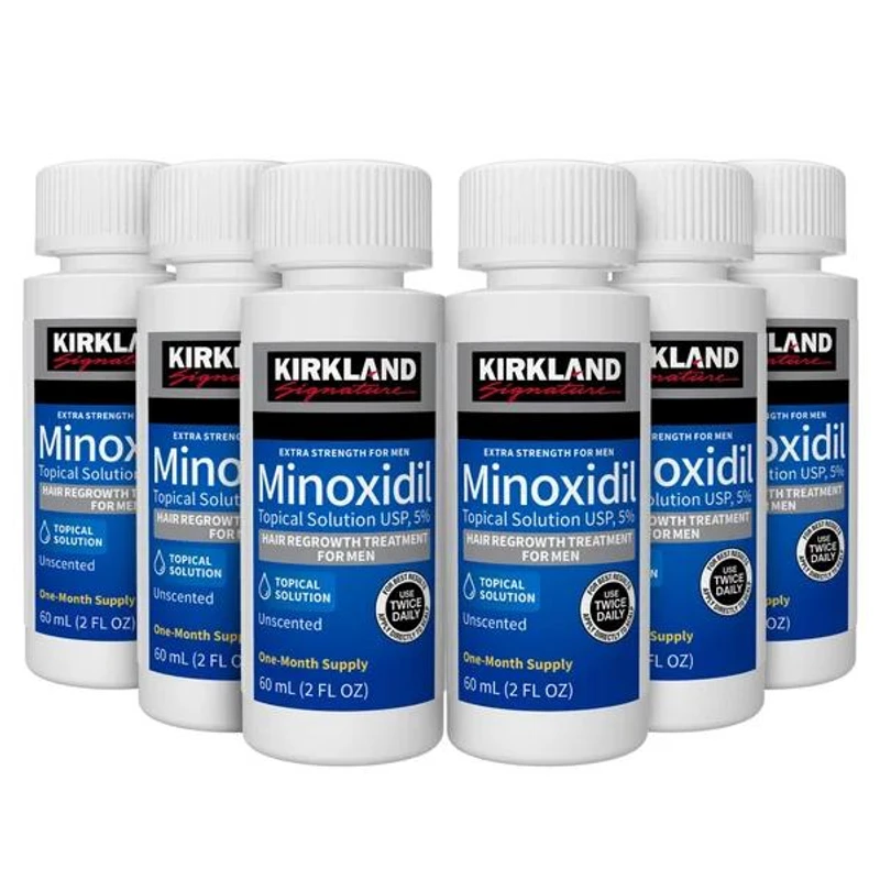 Kirkland 5% Minoxidil Extra Strength Hair Loss & Hair Regrowth Treatment for Men 60ml