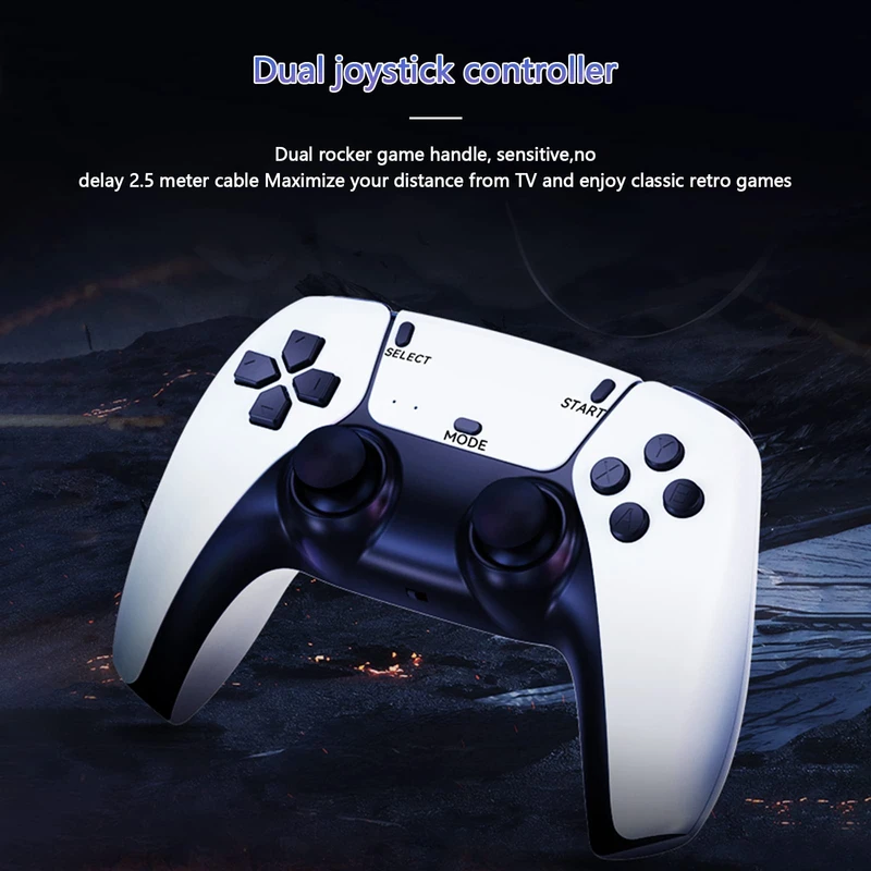 M8 Pro Game Stick 4K 10000 Games Retro Nostalgic Game HDMI-compatible 2.4G Dual Wireless Handle Video Game Sticks 4k Console