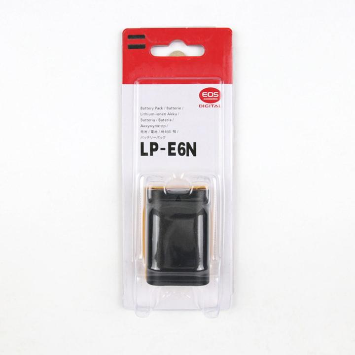 Canon LP-E6/6N DSLR Camera Battery for EOS 6D/5D/60D 70D80D/6D Mark II