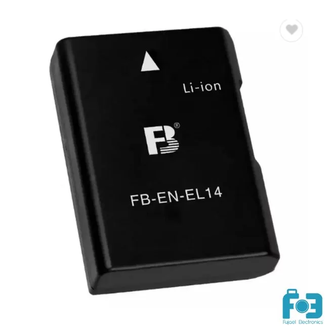 FB EN-EL 14 Battery for Nikon D5600 / D5500 / D5300 / D5200 / D5100 / D3300 / D3200 / D3100 / P7000 / P7100 / P7700 / P78..