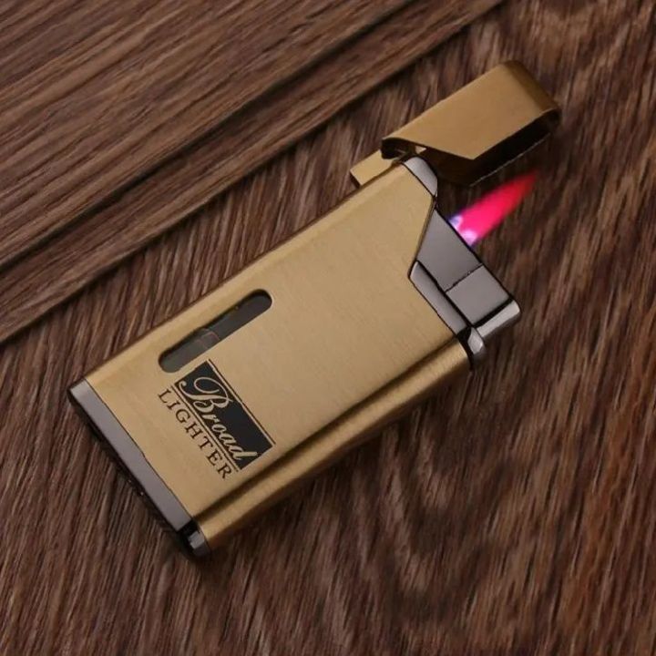 broad Brand Metal Windproof Gas Refillable Lighter