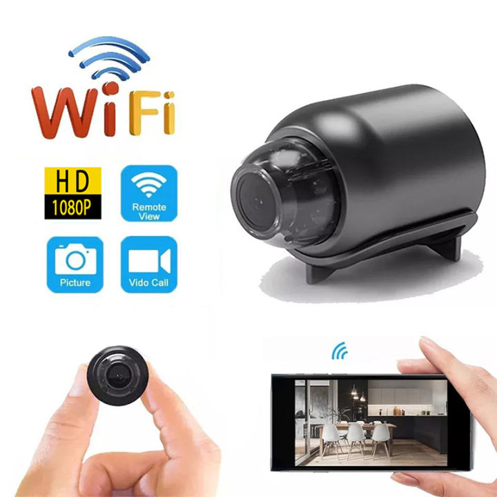 X5 HD Mini Camera WiFi Baby Monitor Indoor Safety Security Surveillance Camcorder IP Cam Audio Video Recorder