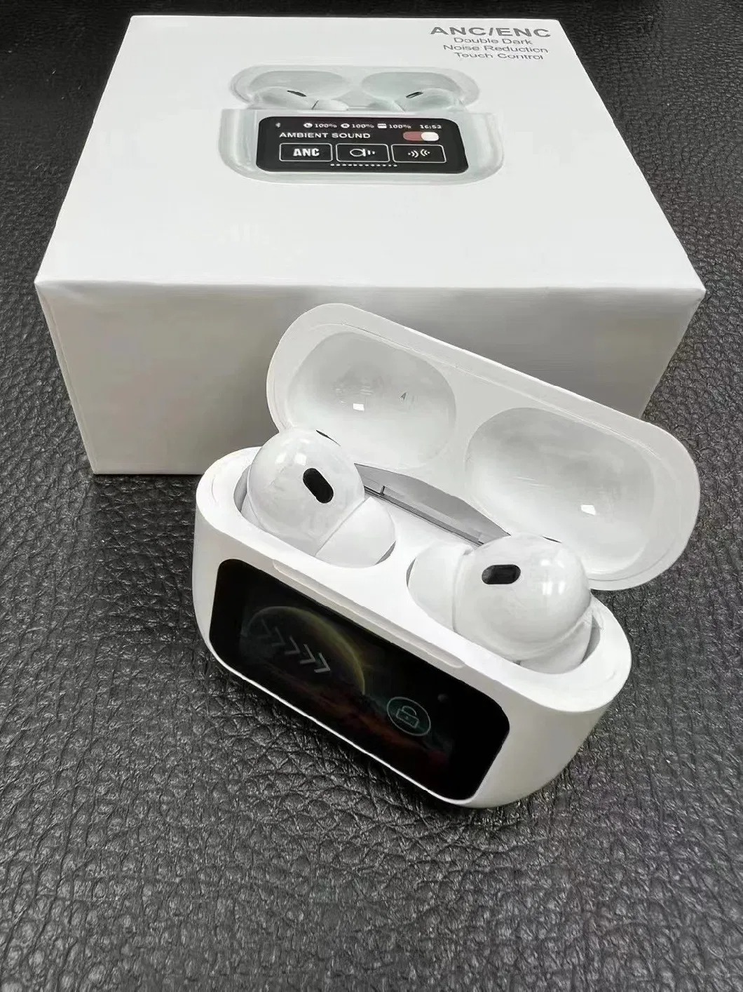 A10 AirPods Pro – Touchscreen LED Display with ANC & ENC