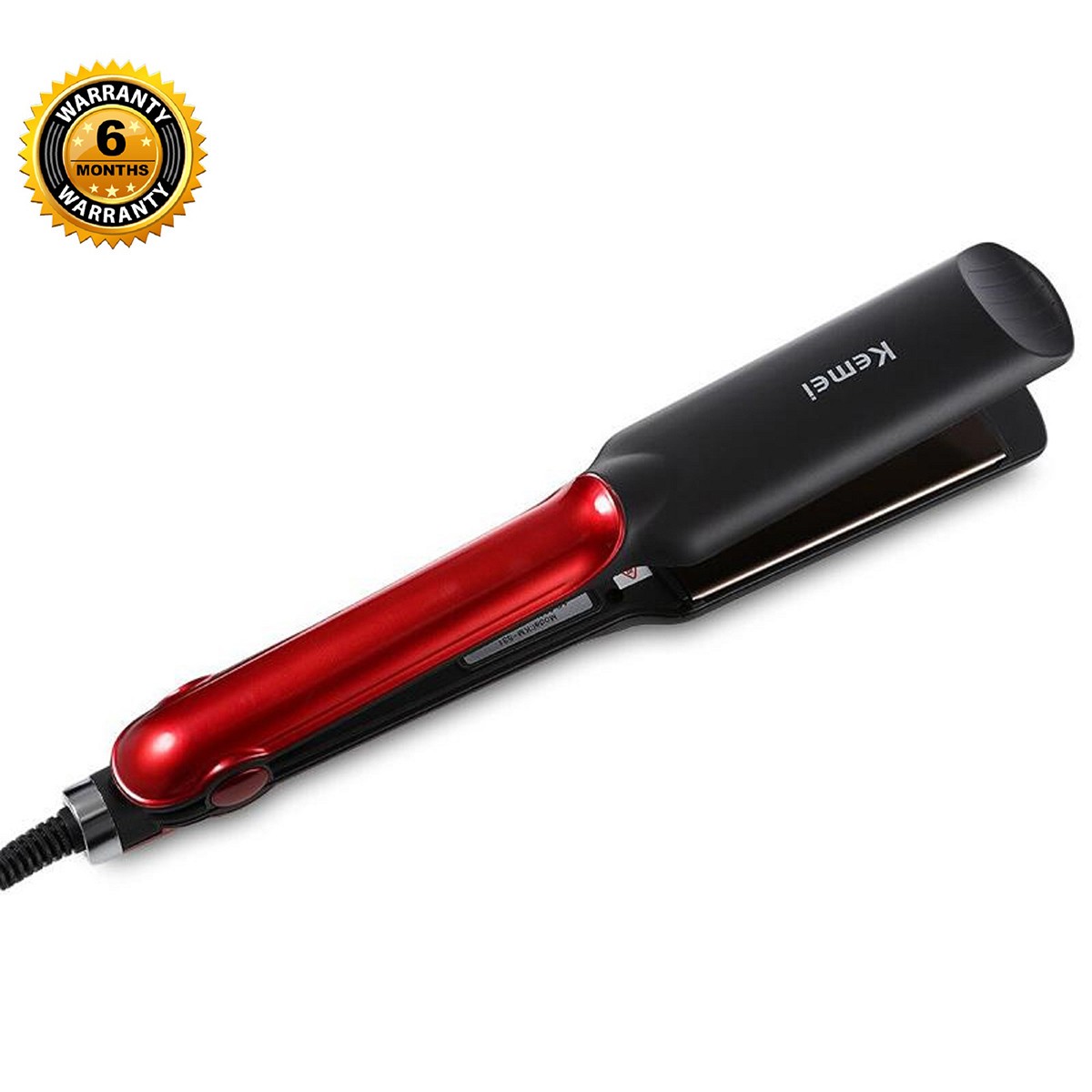 Kemei KM 531 Professional Hair Straightener Wet Dry Ceramic Coating Electric Hair Straightener